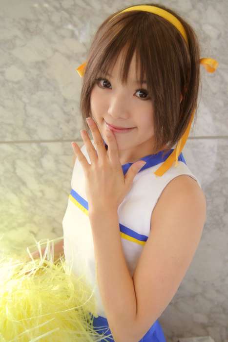 [Cosplay]ID0238 2013.04.26 Kipi Cosplayer part3 [1299P159M] Haruhi Cheerleader [TMOSH].rar