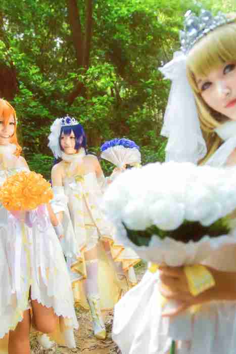 [国内Cosplay]ID0111 [CosPlay] 2015.09 No.211 爱是我们之间の秘密 婚纱觉醒ver.二年级组 [18P124M]