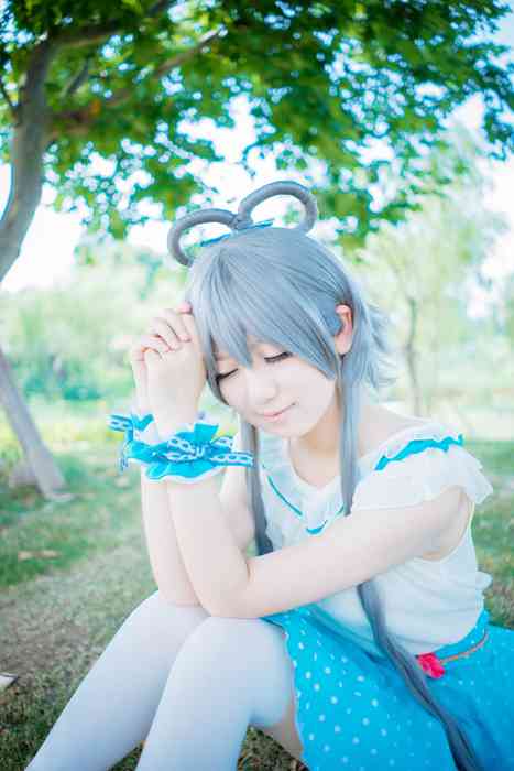 [国内Cosplay]ID0137 [CosPlay] 2015.10 No.237 洛天依水玉常服==一起出去玩吧！ [15P34M]