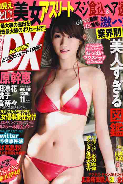 [日本写真杂志]ID0036 [DX Magazine] 2010.11 Mikie Hara 原幹恵 [25P15MB]--性感提示：魅惑文胸高清视频高跟诱惑勾魂引诱