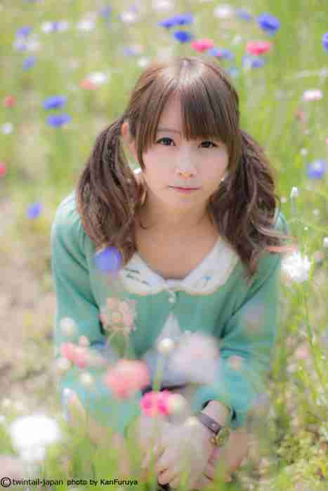 [双马尾辫清纯可爱美女写真]ID067 めるる