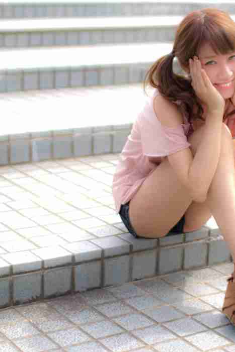 [双马尾辫清纯可爱美女写真]ID377 野形 仁美