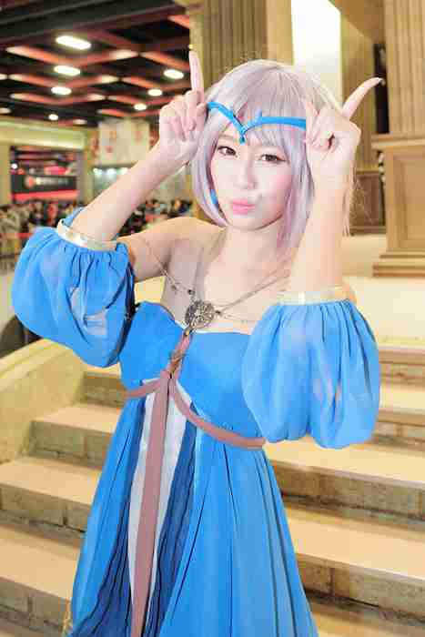 [唯美写真杂集]ID0162 Beautyleg女神-小雪 Winnie-2014台北电玩展[31P59M]--性感提示：适合夜店性感蜂腰野性十足女仆装